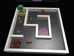 Spill 3D Labyrint og Robot online