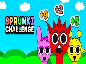 Spill Sprunki Challenge online