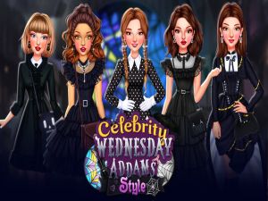 Spill Kjendis onsdag addams-stil online