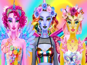 Spill Blendende divas sminke online