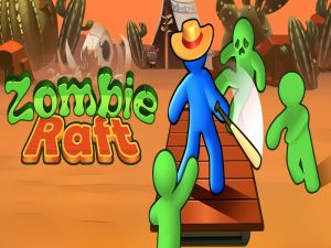 Spill Zombie Raft online