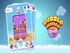 Spill Bubble Merge 2048 online