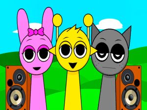 Spill Sprunki Monster Music Beats online