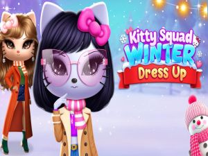 Spill Kitty Squad Winter Dress Up online