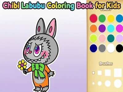 Spill Chibi Labubu Fargebok for barn online Spill Chibi Labubu Fargebok for barn online