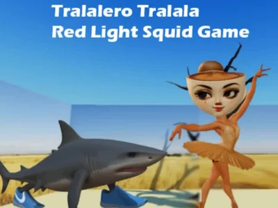 Spill Tralalero Tralala Red Light Squid Game online