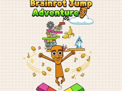 Spill Brainrot Jump Adventure online