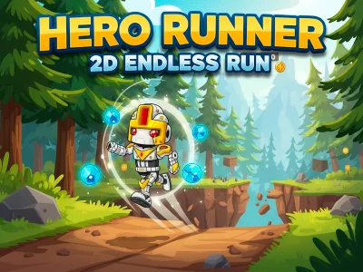 Spill Hero Runner 2D Endless Run online
