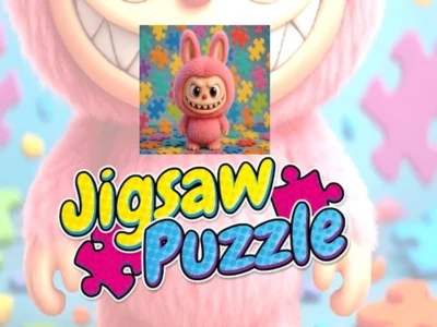 Spill Labubu Jigsaw Puzzle for barn online