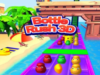 Spill Bottle Rush 3D online