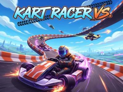 Spill Kart Racer vs online