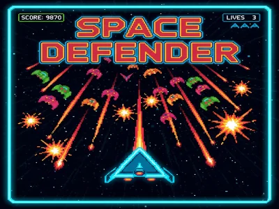 Spill Space Defender online