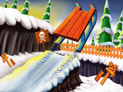Spill Snow Rider 3D Nostalgi online