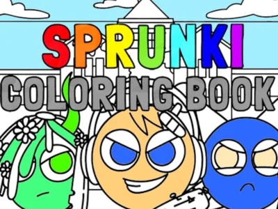 Spill Sprunki Fargebok online