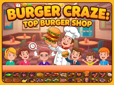Spill Burger Craze: Topp burgerbutikk online