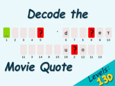 Spill Decode the Movie Quote online