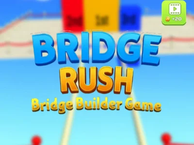 Spill Bridge Rush Bridge Builder Game online