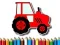 Spill Enkel Barnmaleri - Traktor online