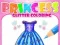 Spill Prinsesse Glitrende Fargelgg online