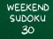 Spill Helg Sudoku 30 online