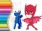 Spill Fargebok for PJ Masks online