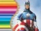 Spill Fargebok for Captain America online
