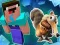 Spill Noob Parkour: Snø Tidsalder online