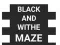 Spill Maze Svart og Hvitt online