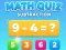 Spill Math Quiz — Subtraksjon online