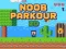 Spill Noob Parkour 2D online