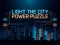 Spill Light the City Power Puzzle online