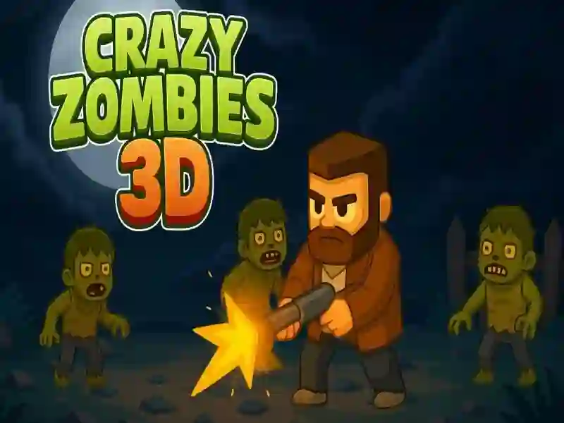 Spill Crazy Zombies 3D online