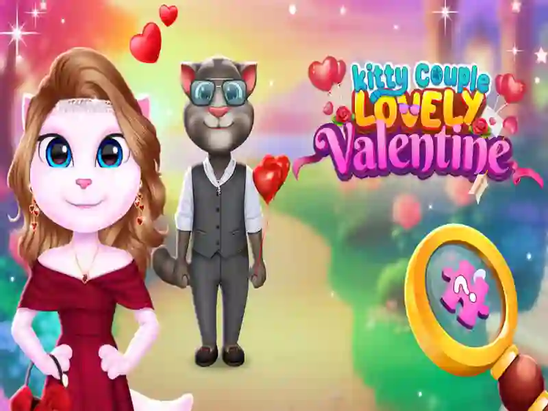 Spill Kitty par nydelig Valentine online