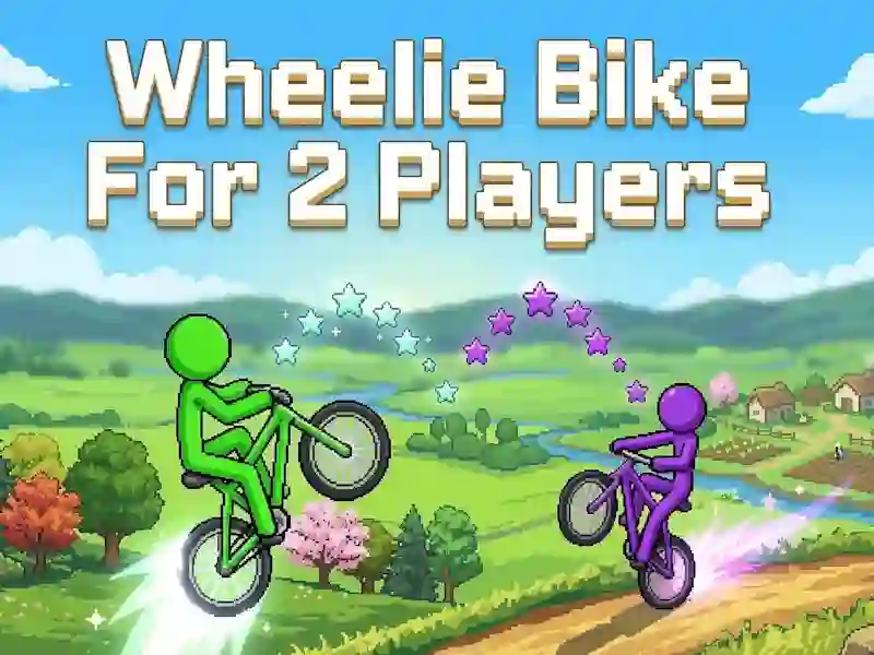 Spill Wheelie sykkel for 2 spillere online