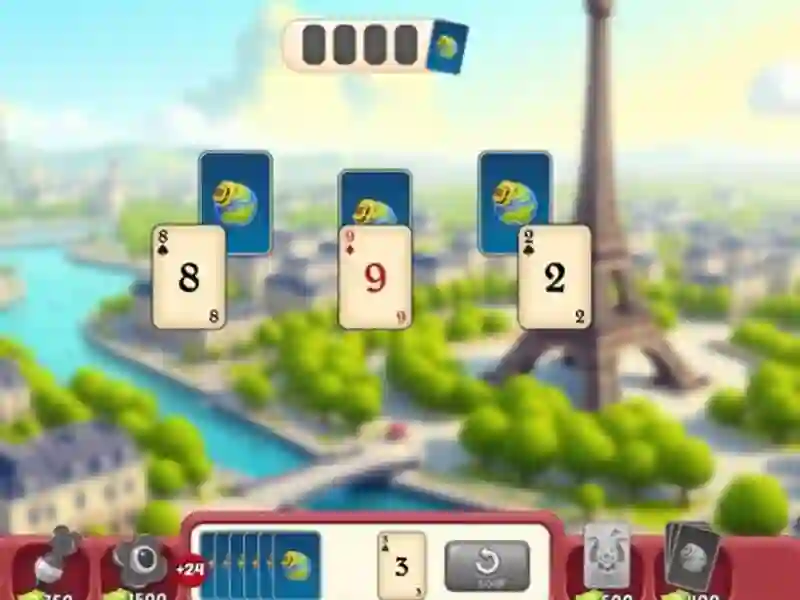 Spill Solitaire World Tour online