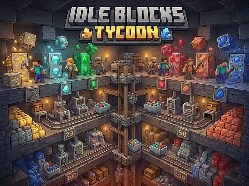 Spill Idle Blocks Tycoon online