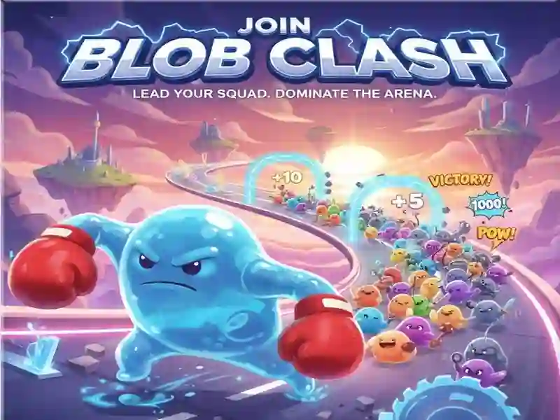 Spill Bli med i Blob Clash online
