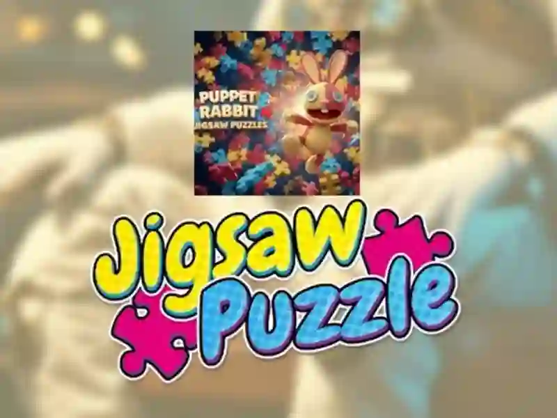 Spill Puppet Rabbit Jigsaw Puslespill online