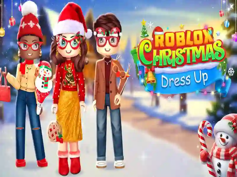 Spill Roblox Christmas Dressup online