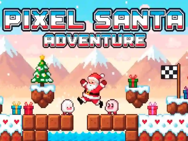 Spill Pixel Santa Adventure online