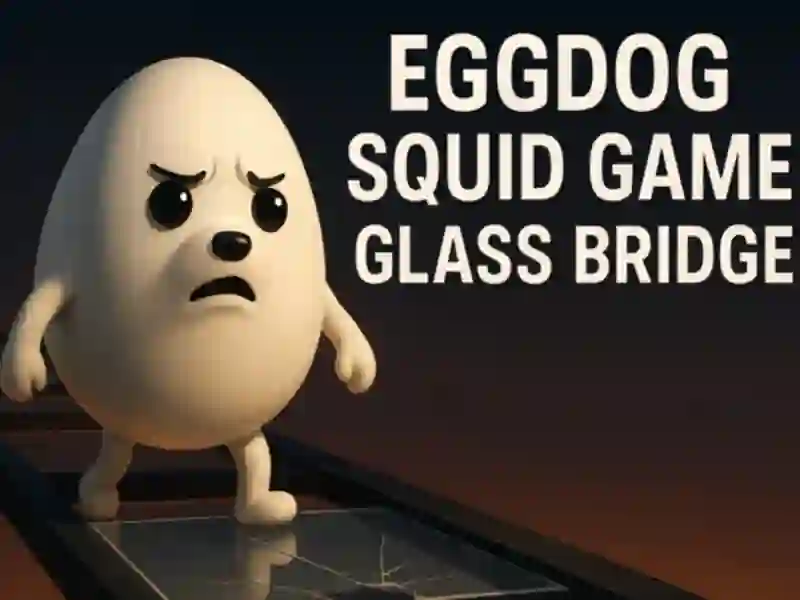 Spill Eggdog Squid Game Glass Bridge online