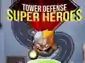 Spill Tårnforsvar: Superhelter online Spill Tårnforsvar: Superhelter online