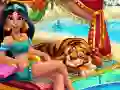 Spill Arabisk prinsesse svømmebasseng online Spill Arabisk prinsesse svømmebasseng online