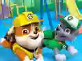Spill Paw Patrol Spill: Fantastisk Lekeland Bygger online