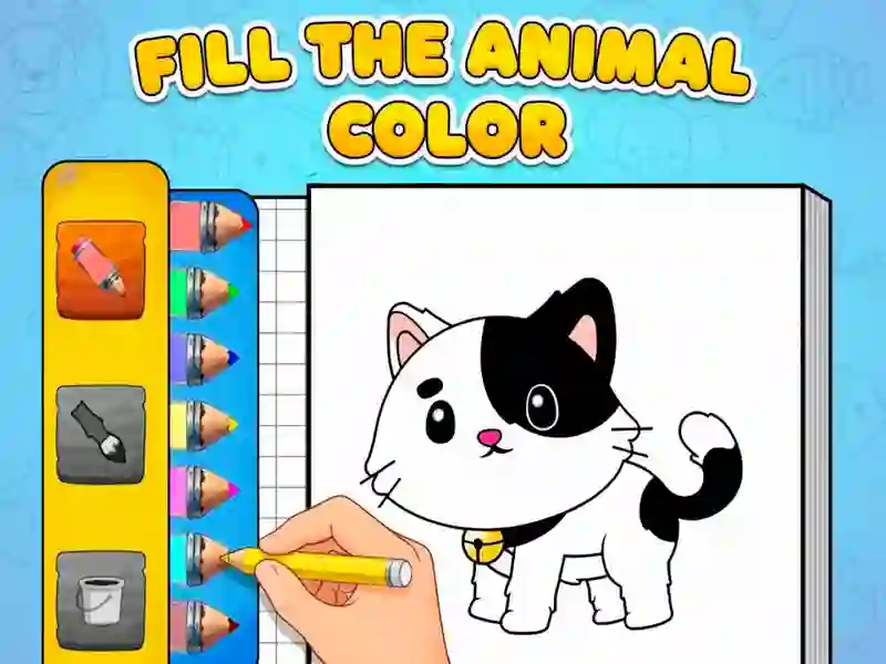 Spill Fyll The Animal Color online
