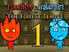 Spill Fireboy og Watergirl 1: Skogtempelet online