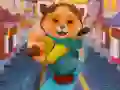 Spill Rød Panda Surfer online Spill Rød Panda Surfer online