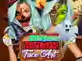 Spill Kylie Jenners Halloween ansiktskunst online Spill Kylie Jenners Halloween ansiktskunst online