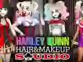 Spill Harley Quinn Hår og Makeup Studio online Spill Harley Quinn Hår og Makeup Studio online