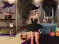 Spill Iseprinsesse: Halloween Forberedelser online Spill Iseprinsesse: Halloween Forberedelser online
